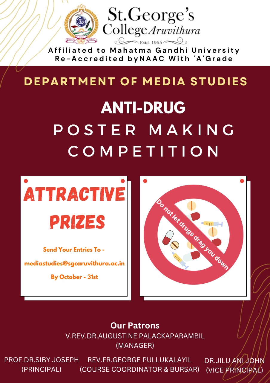 Anti-drug Poster making competition